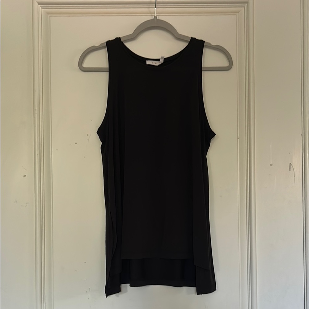 nordstrom black sleeveless top